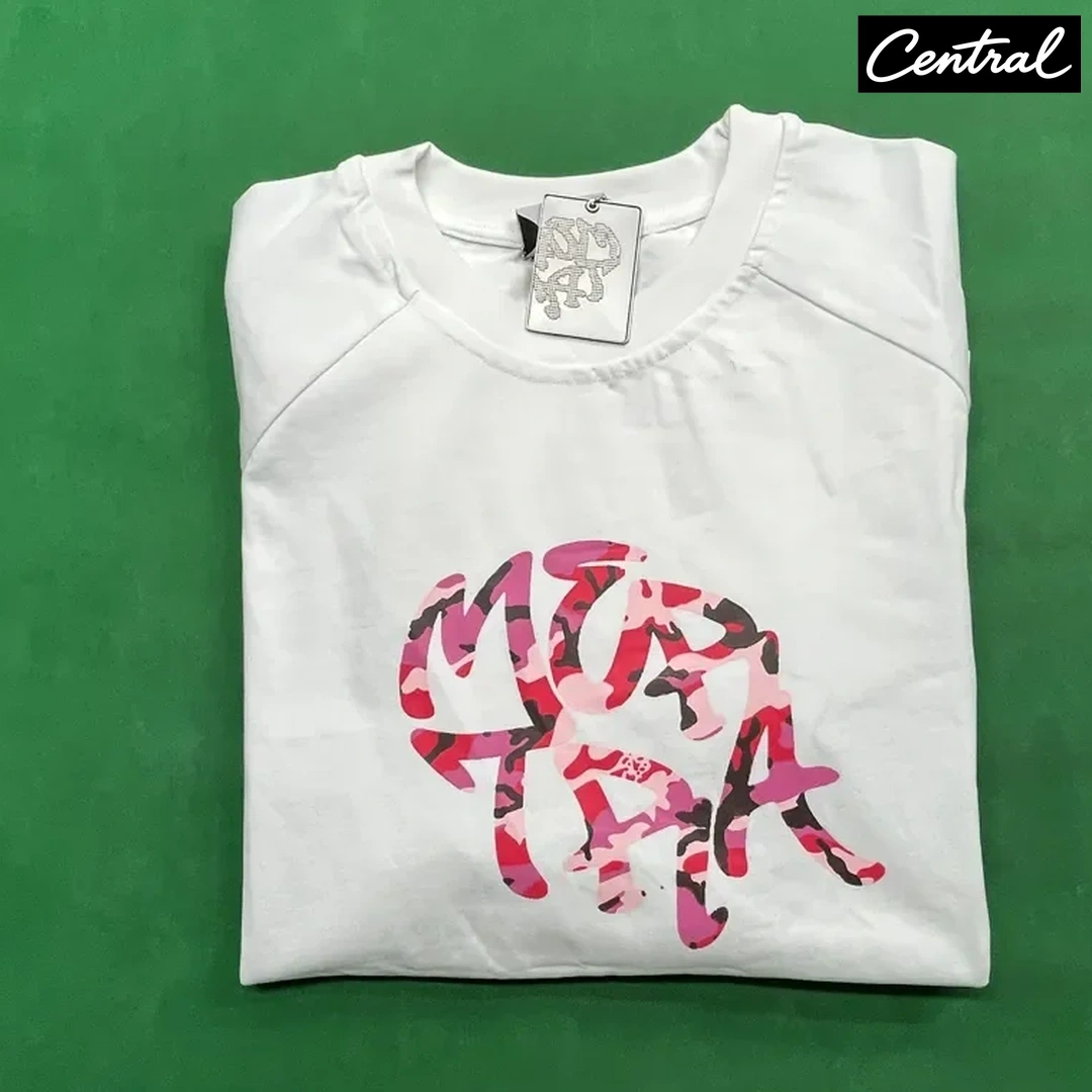 Mertra tshirt - M01 pink camouflage white