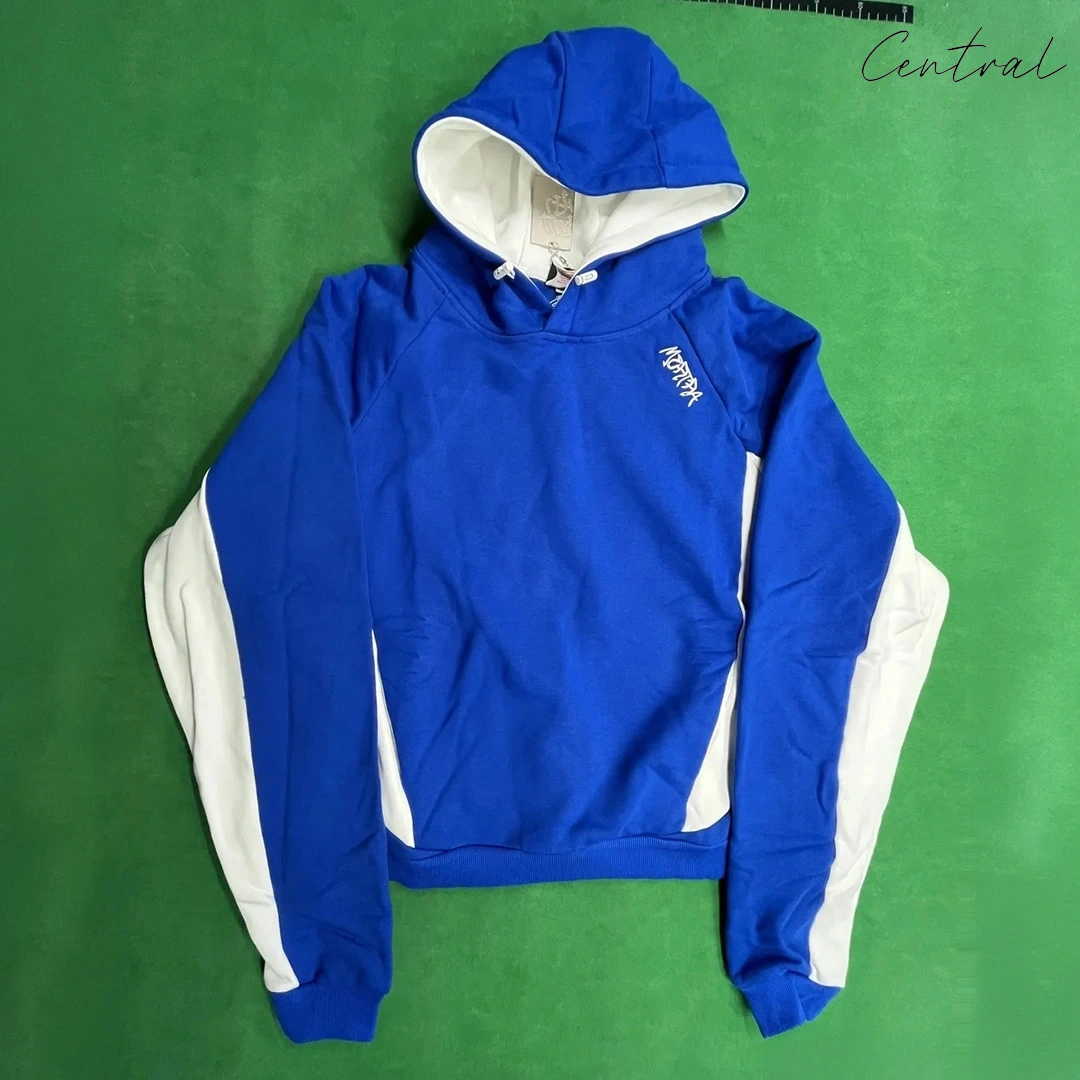Mertra Hoodie - Hoodie Colorful blue and white