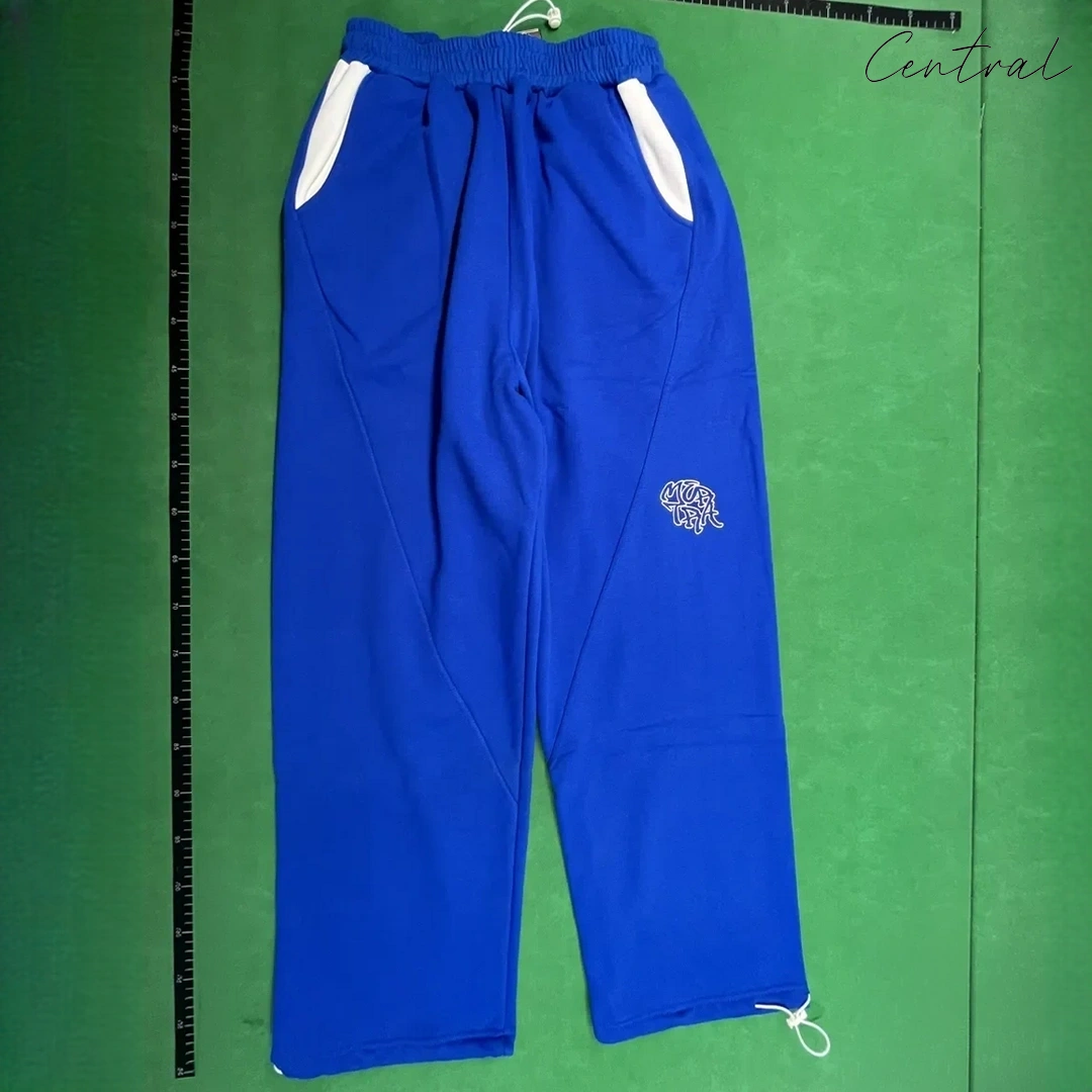 Mertra SweatPants - trousers color blue and white