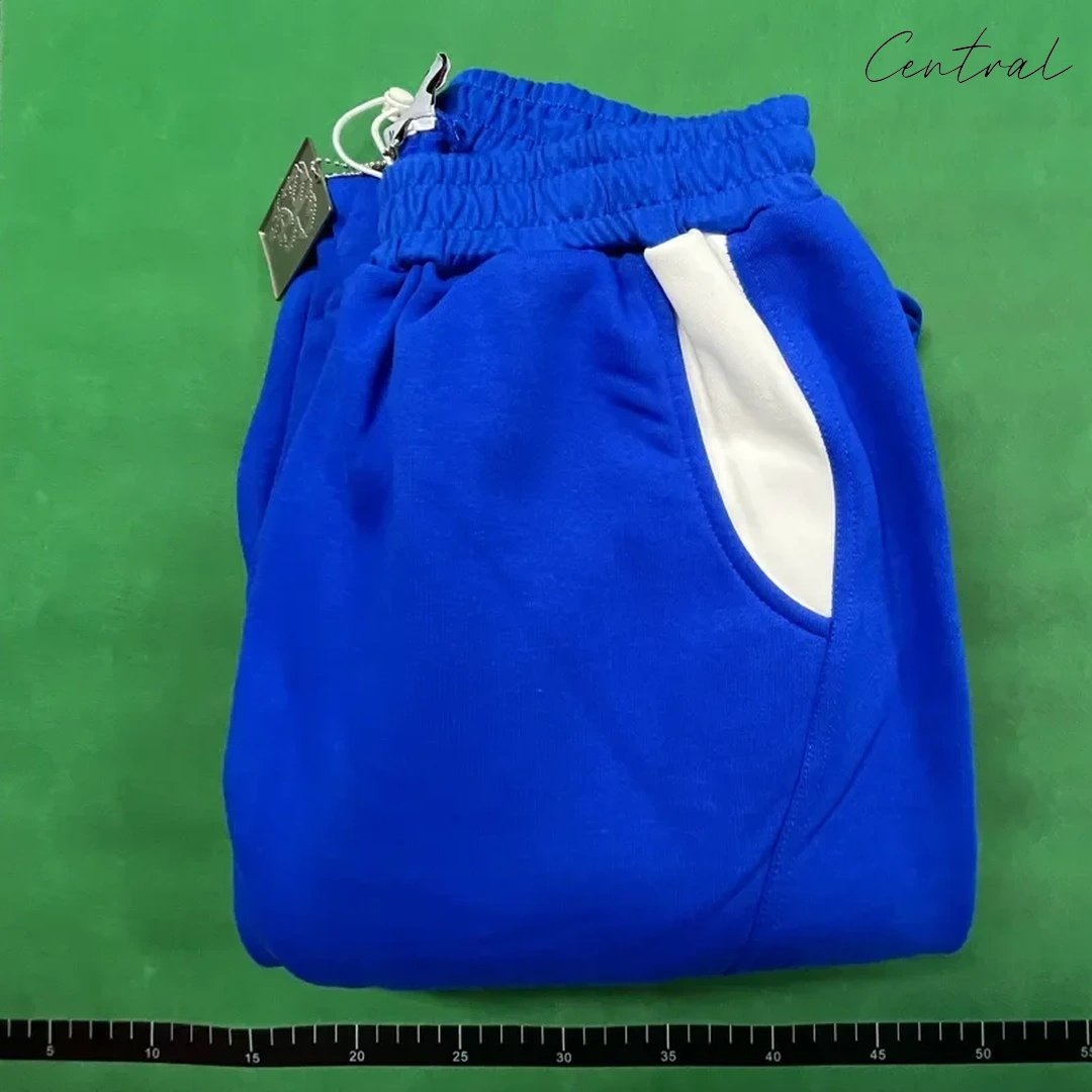 Mertra SweatPants - trousers color blue and white