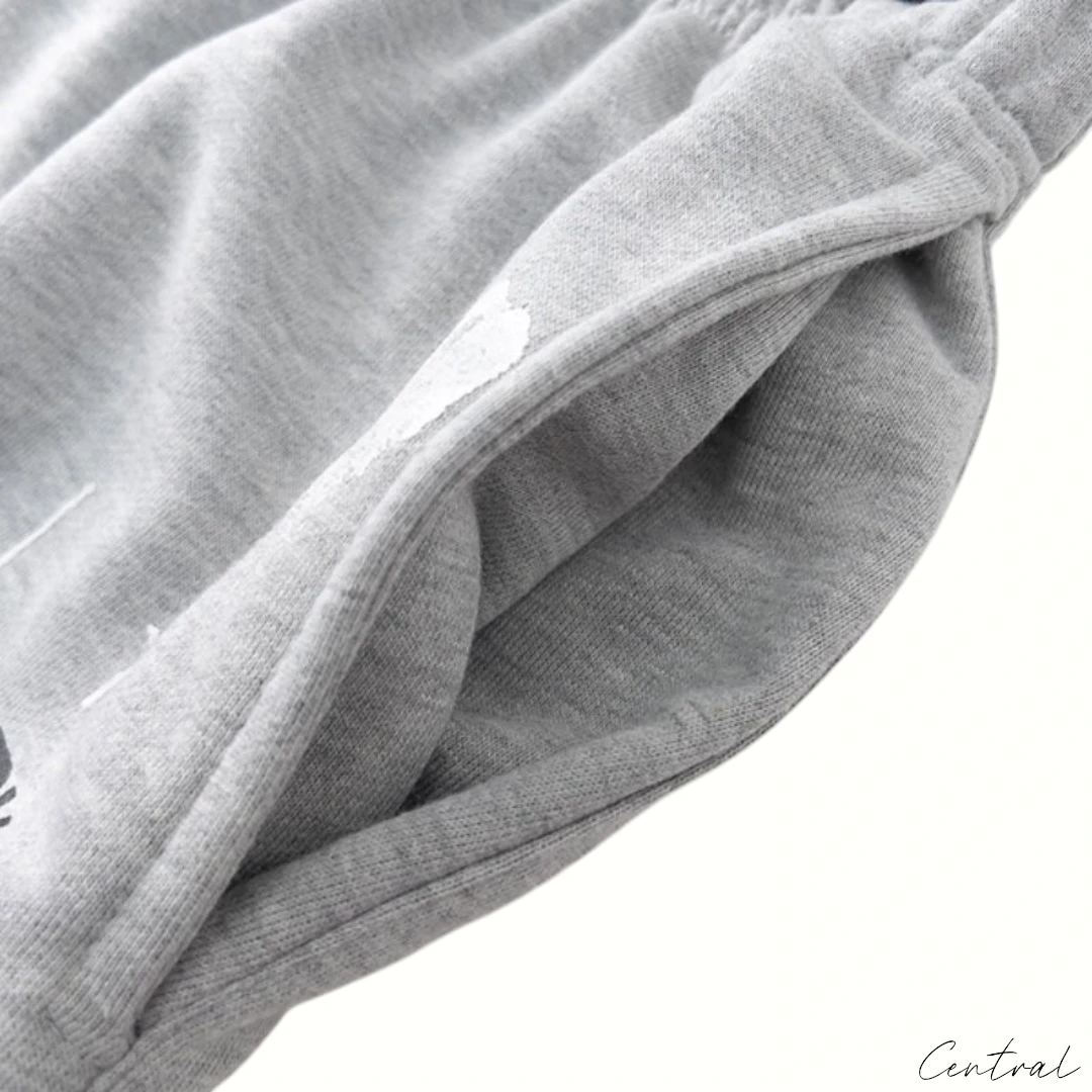 Gallery Dept. Painted Flare Sweat Pants - Gray