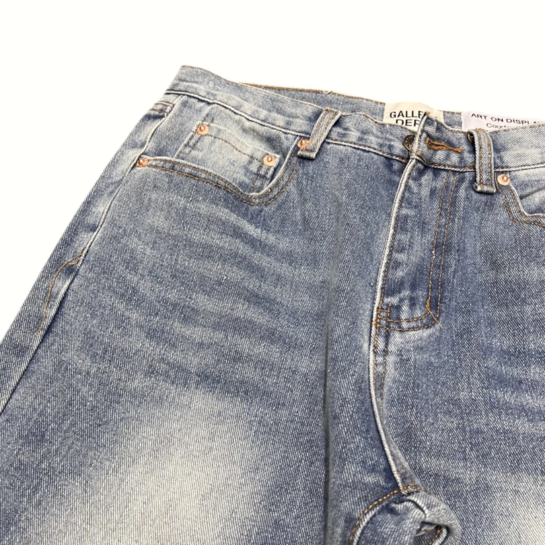 Gallery Dept. Split Flare Denim Jeans – Light Blue