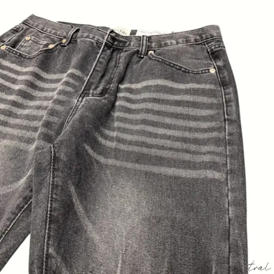 Gallery Dept. Split Flare Denim Jeans – Black