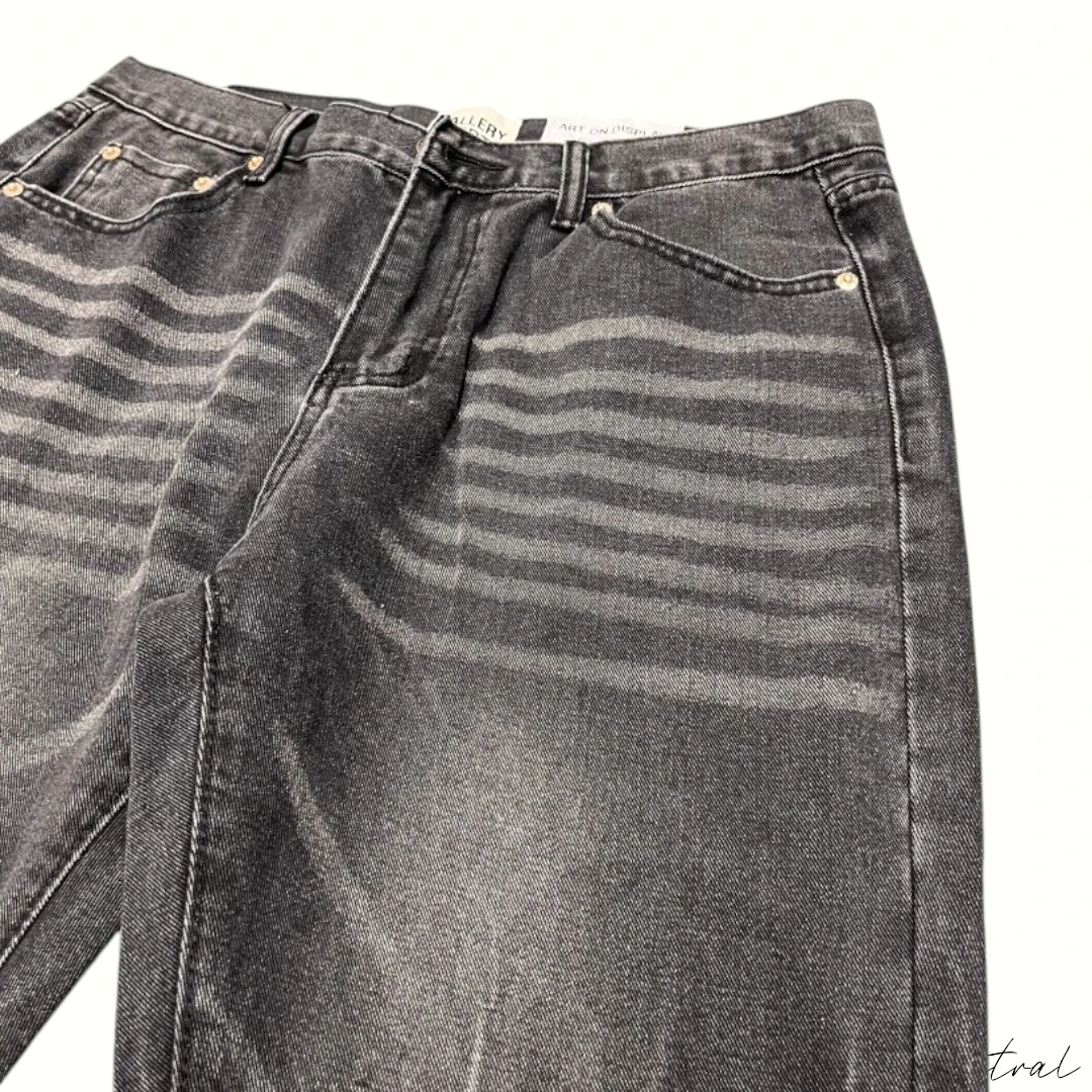 Gallery Dept. Split Flare Denim Jeans – Black
