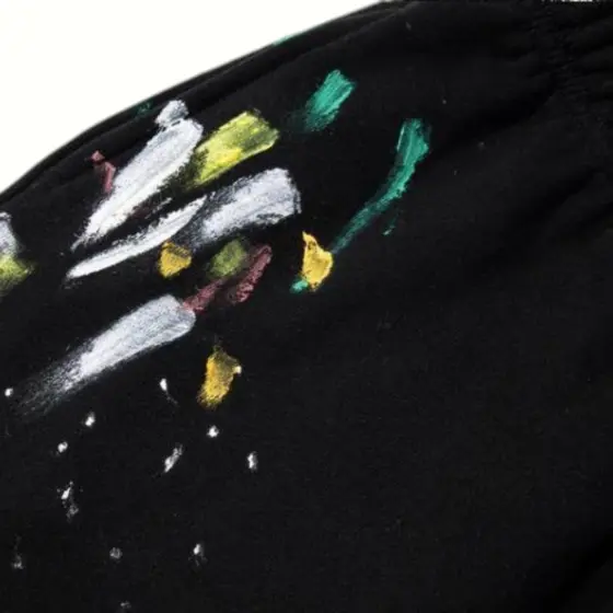 Gallery Dept. Paint Splatter Sweatpants - Black