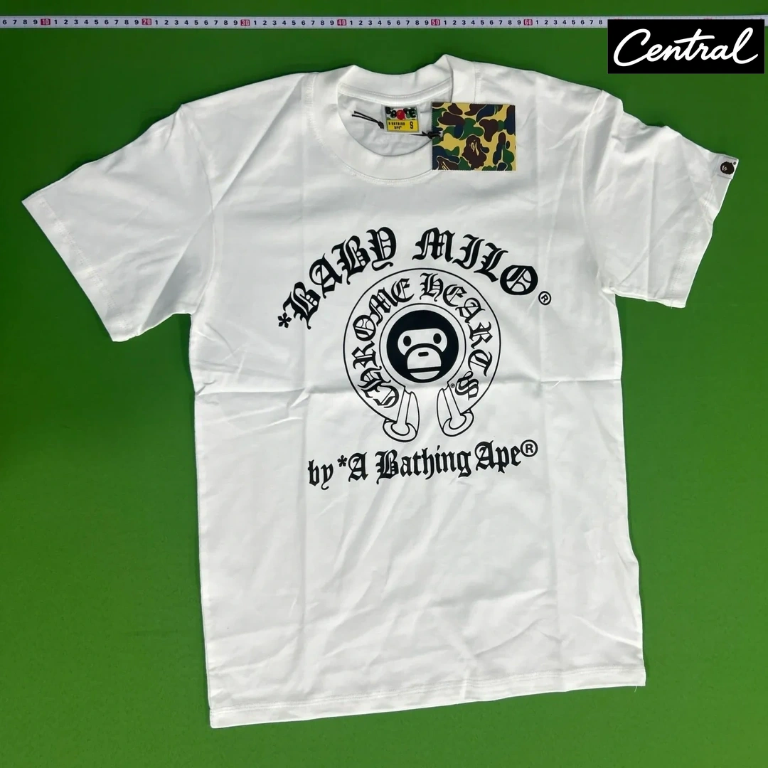 BAPE x Chrome Hearts - White