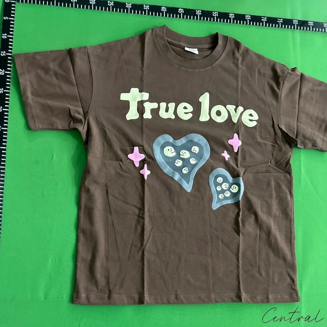 Broken Planet True Love T-Shirt - Brown