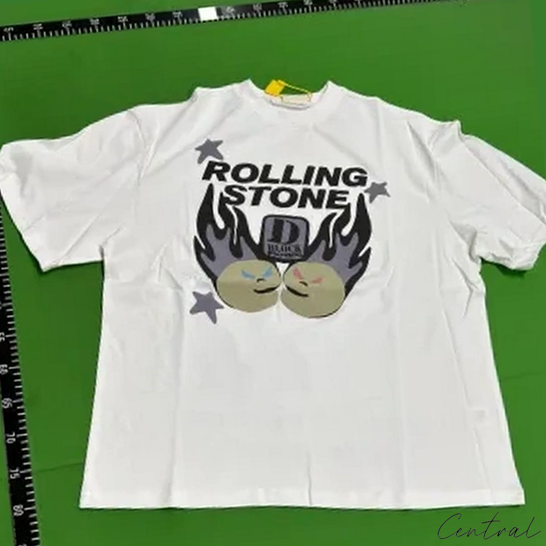 Broken Planet Rolling Stone T-Shirt - White