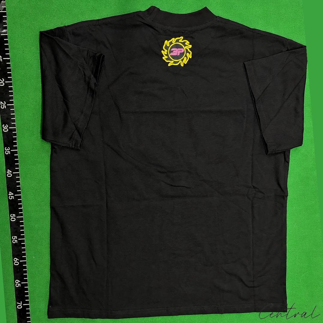 Broken Planet Grid T-Shirt - Black