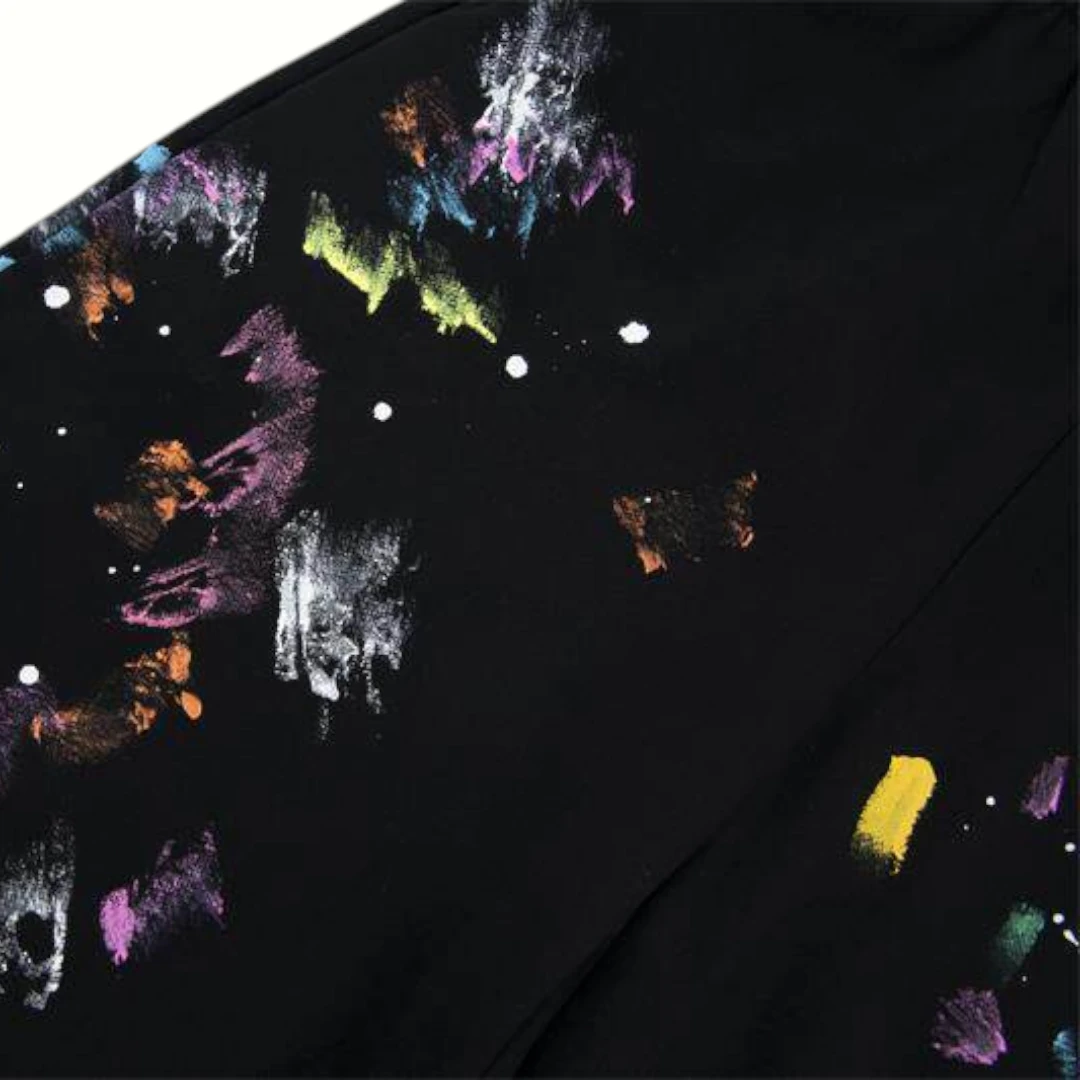 Gallery Dept Paint Splatter Shorts – Black
