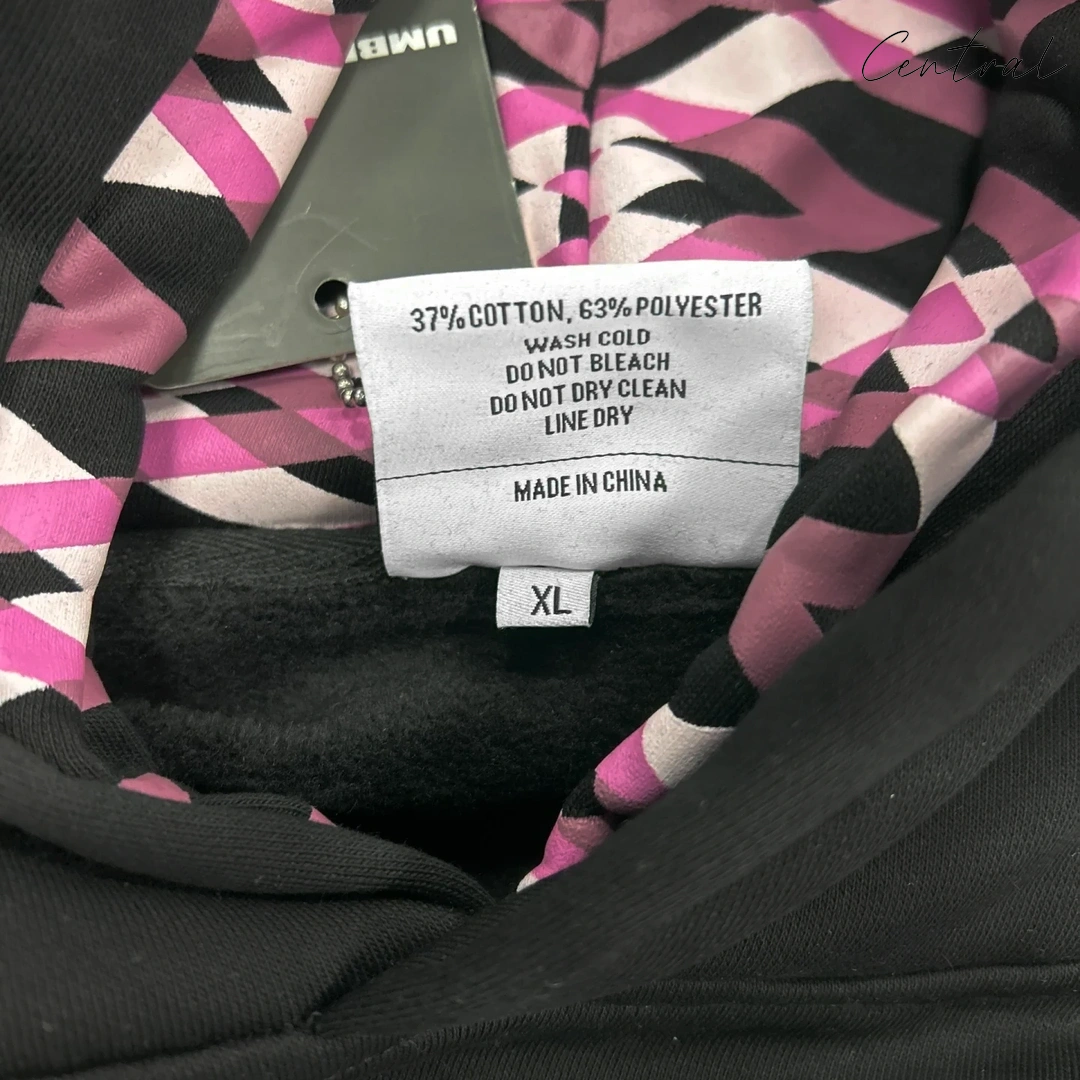 Mertra Hoodie - Black Pink