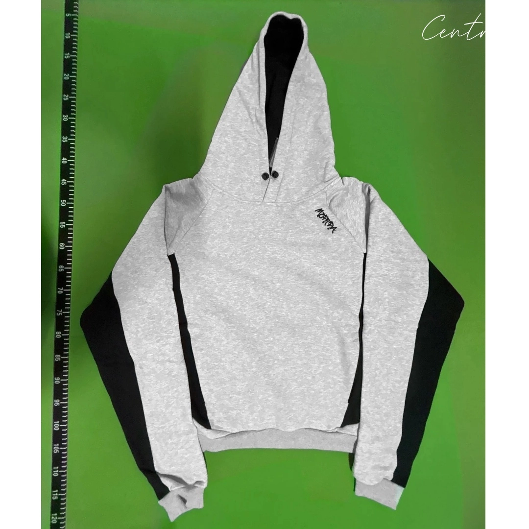 Mertra Hoodie - Grey Black