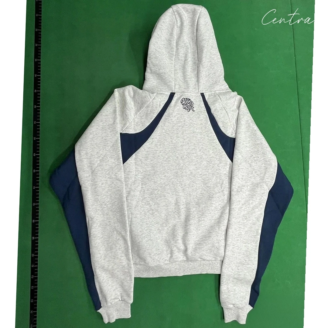 Mertra Hoodie - Grey Navy