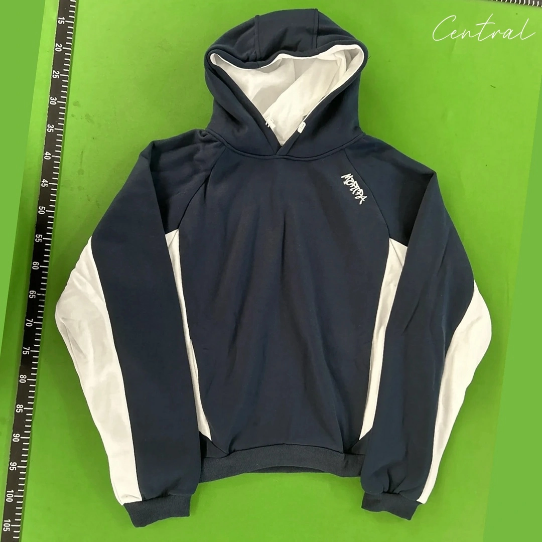 Mertra Hoodie - Navy White