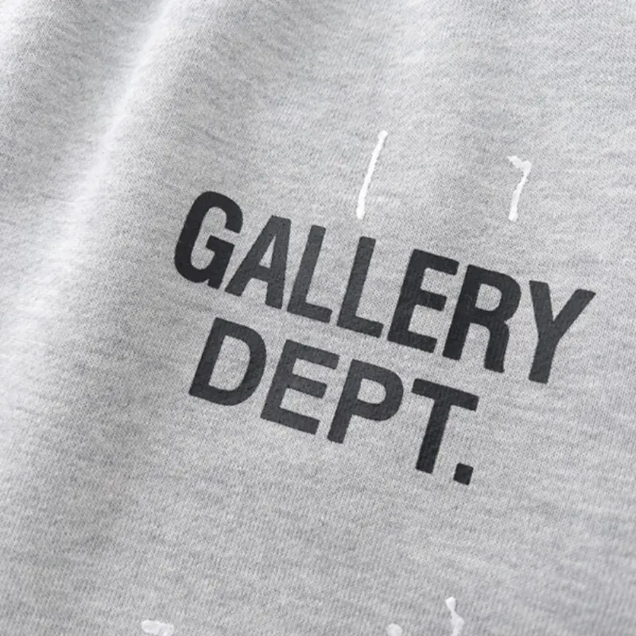 Gallery Dept. Painted Flare Sweat Pants - Gray