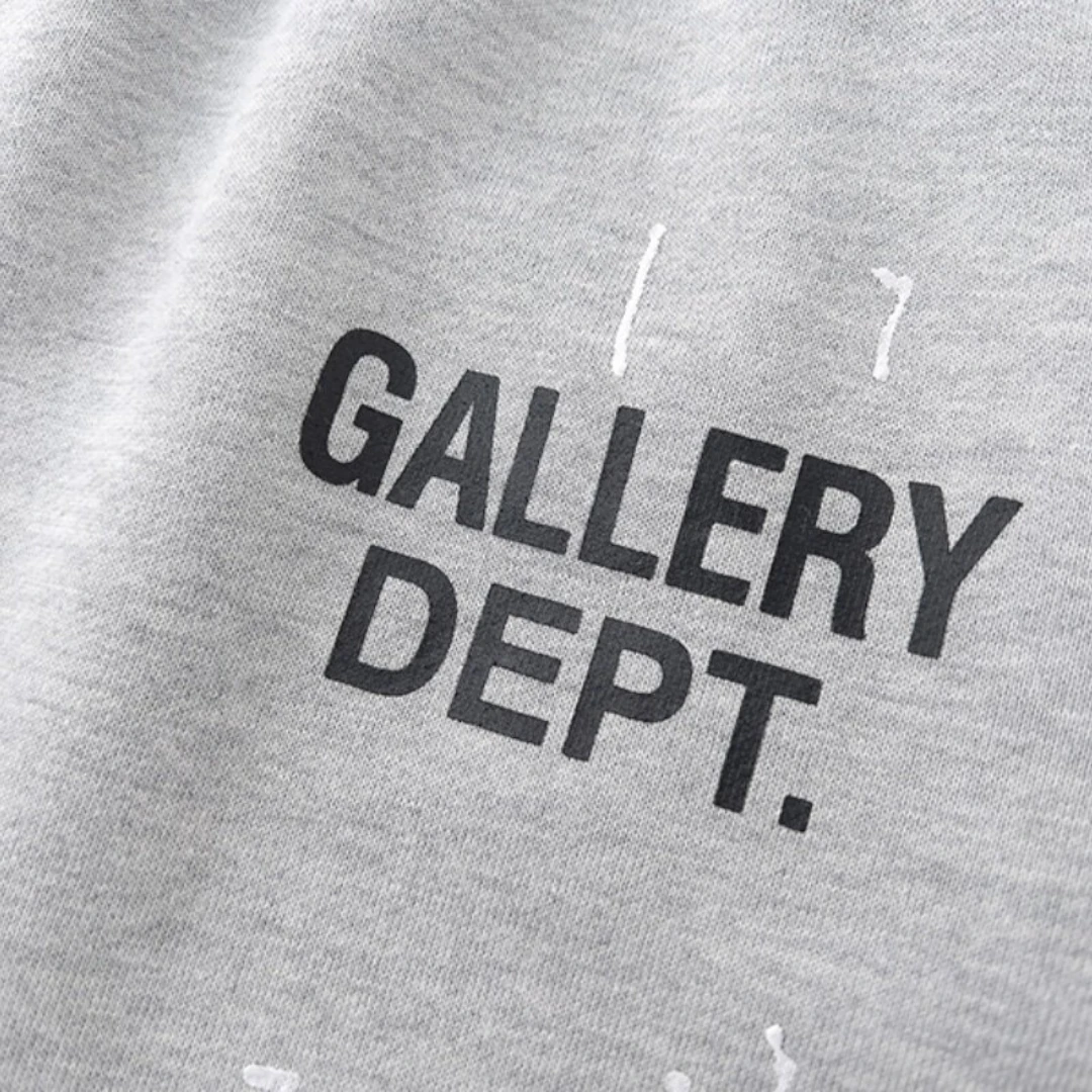 Gallery Dept. Painted Flare Sweat Pants - Gray