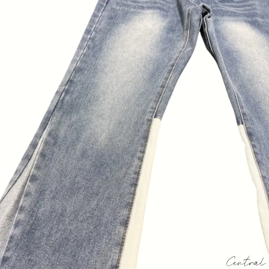 Gallery Dept. Split Flare Denim Jeans – Light Blue