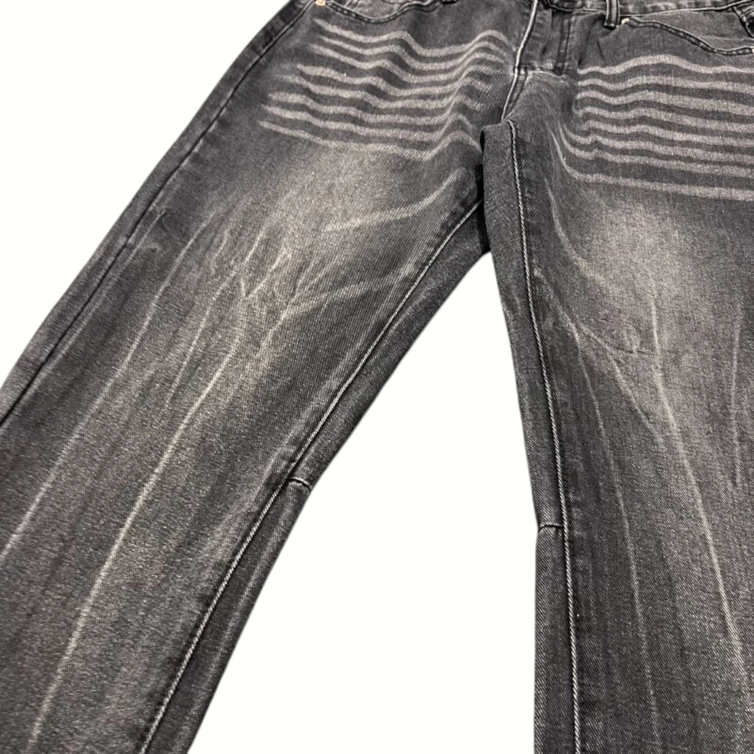Gallery Dept. Split Flare Denim Jeans – Black