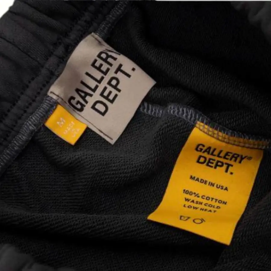 Gallery Dept. Paint Splatter Sweatpants - Black