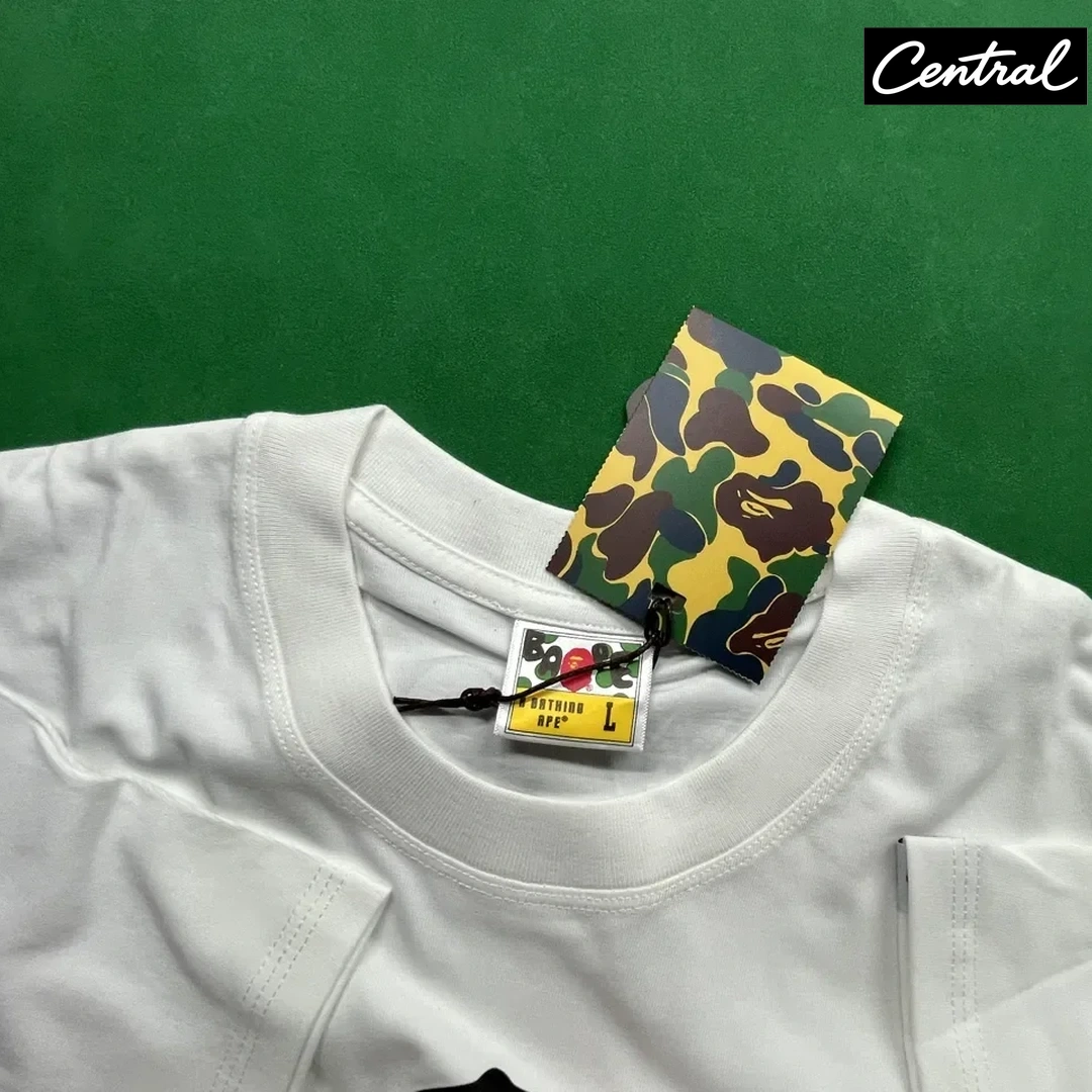 BAPE x Fanatics x WWE John Cena Baby Milo Relaxed Fit Tee - White