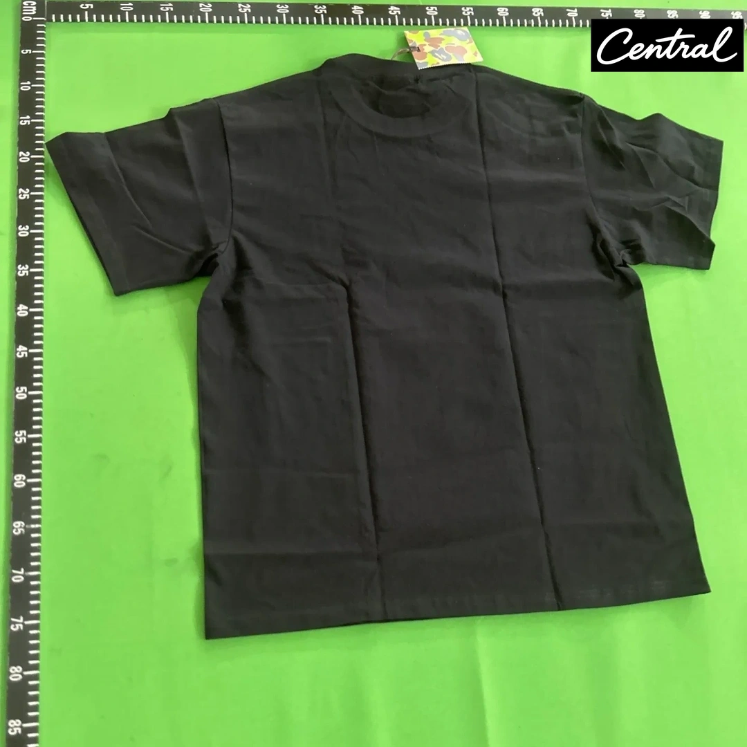BAPE Check College Tee - black