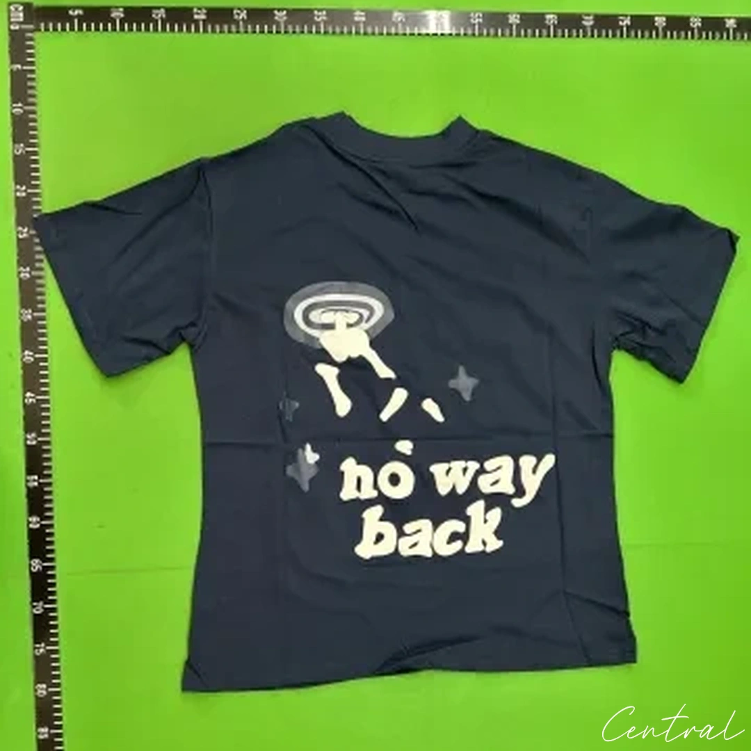 Broken Planet Trapped In time T-Shirt - Navy