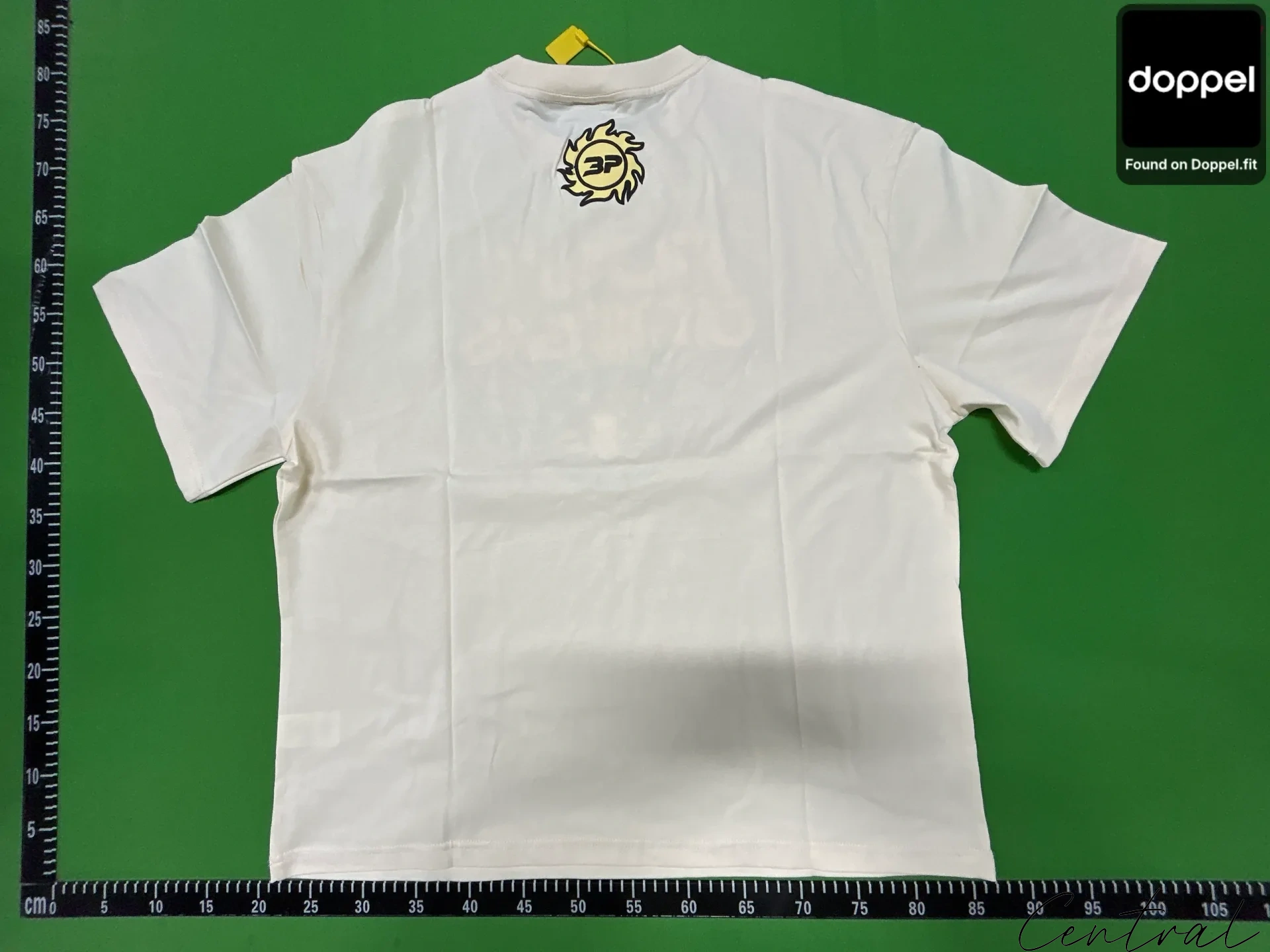 Broken Planet Foot on the gas T-Shirt - Cream