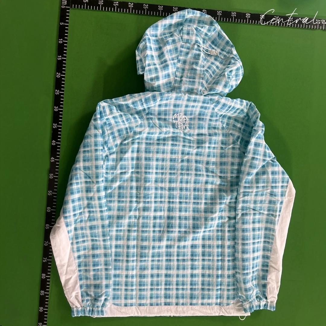 Mertra Hoodie - blue and white