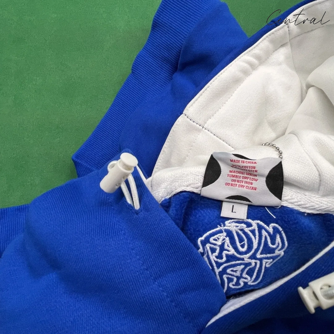 Mertra Hoodie - Blue White