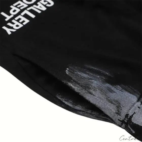 Gallery Dept. Paint Splatter Flare Sweatpants - Black