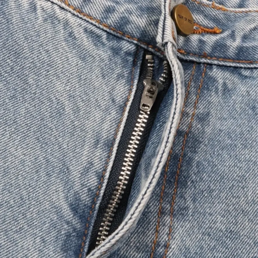 Gallery Dept. Flared Denim Jeans - Blue / Light Gray