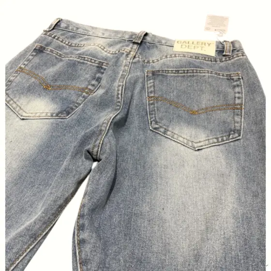 Gallery Dept. Split Flare Denim Jeans – Light Blue