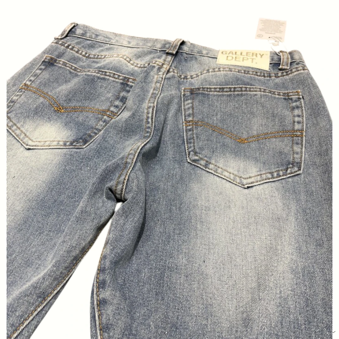 Gallery Dept. Split Flare Denim Jeans – Light Blue