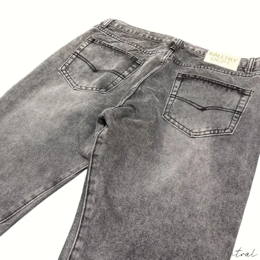 Gallery Dept. Split Flare Denim Jeans – Grey
