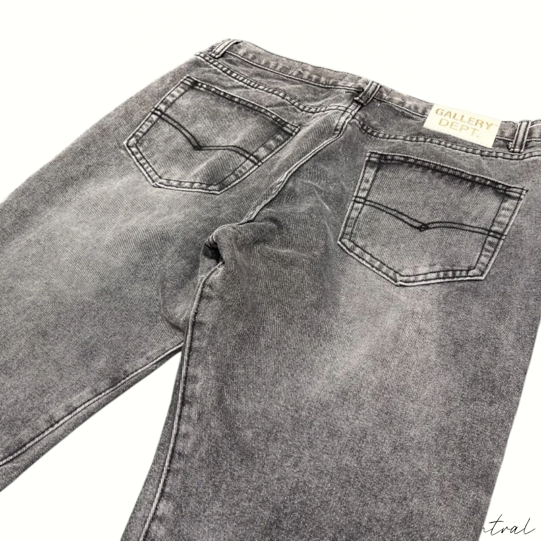 Gallery Dept. Split Flare Denim Jeans – Grey