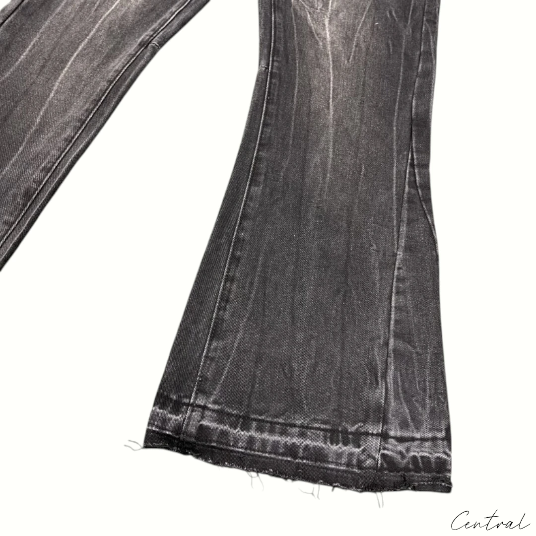 Gallery Dept. Split Flare Denim Jeans – Black