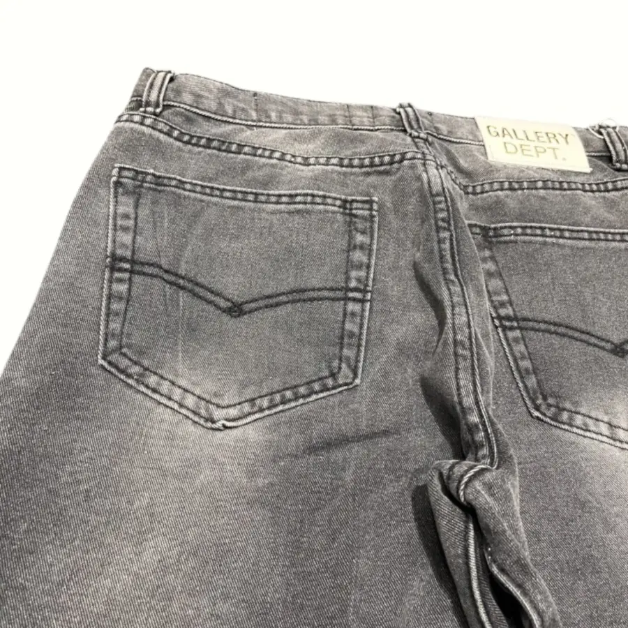 Gallery Dept. Split Flare Denim Jeans – Grey