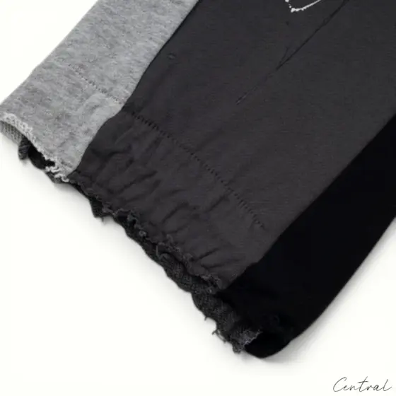 Gallery Dept. Logo Paint Splatter Sweatpants - Dark Grey