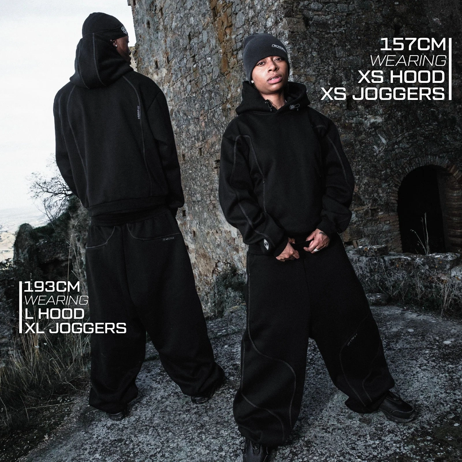 Mertra Hoodie - Black