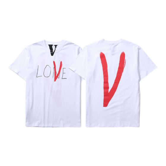 VLONE Love V T-Shirt - White