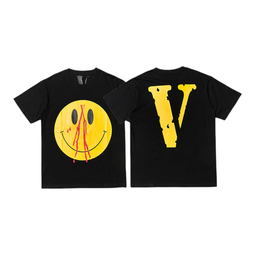 VLONE Smiley V T-Shirt - Black
