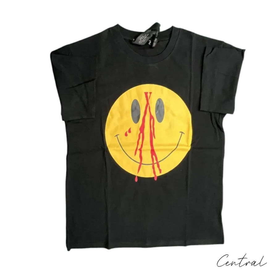 VLONE Smiley V T-Shirt - Black