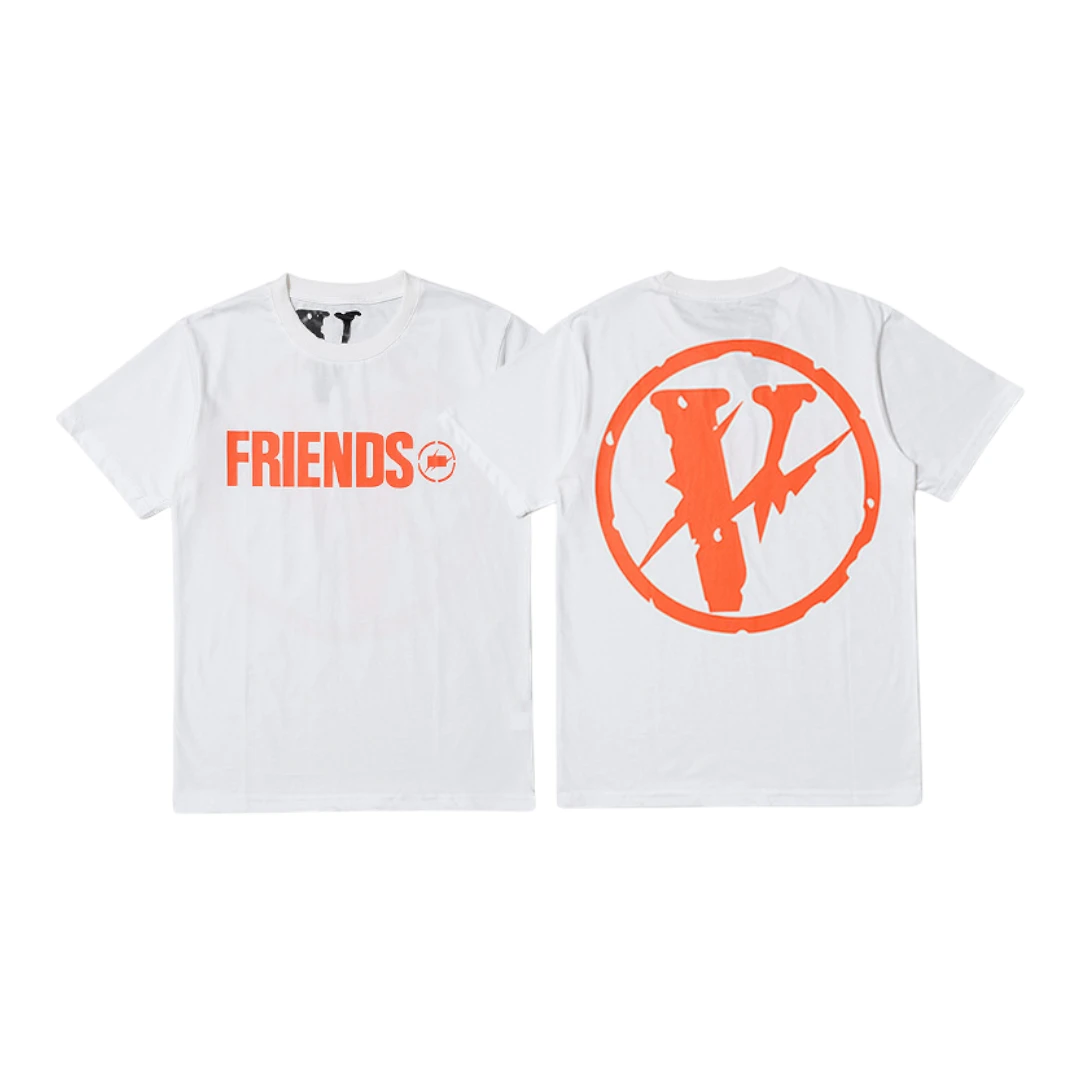 VLONE Friends Circle V T-Shirt - White