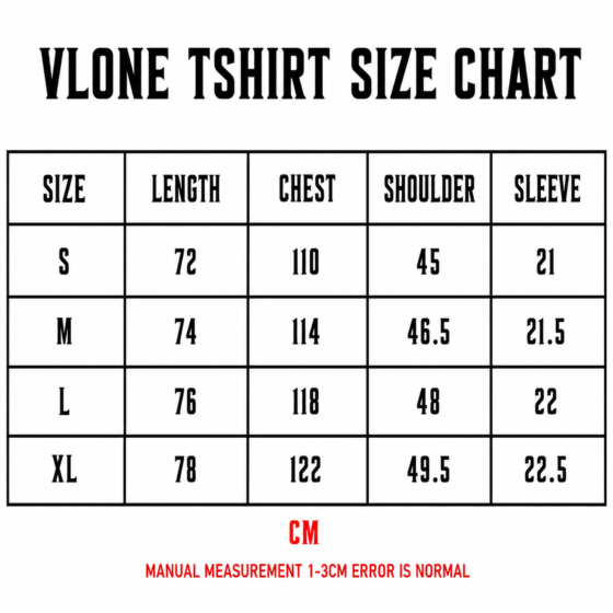 VLONE Red V Logo T-Shirt - White
