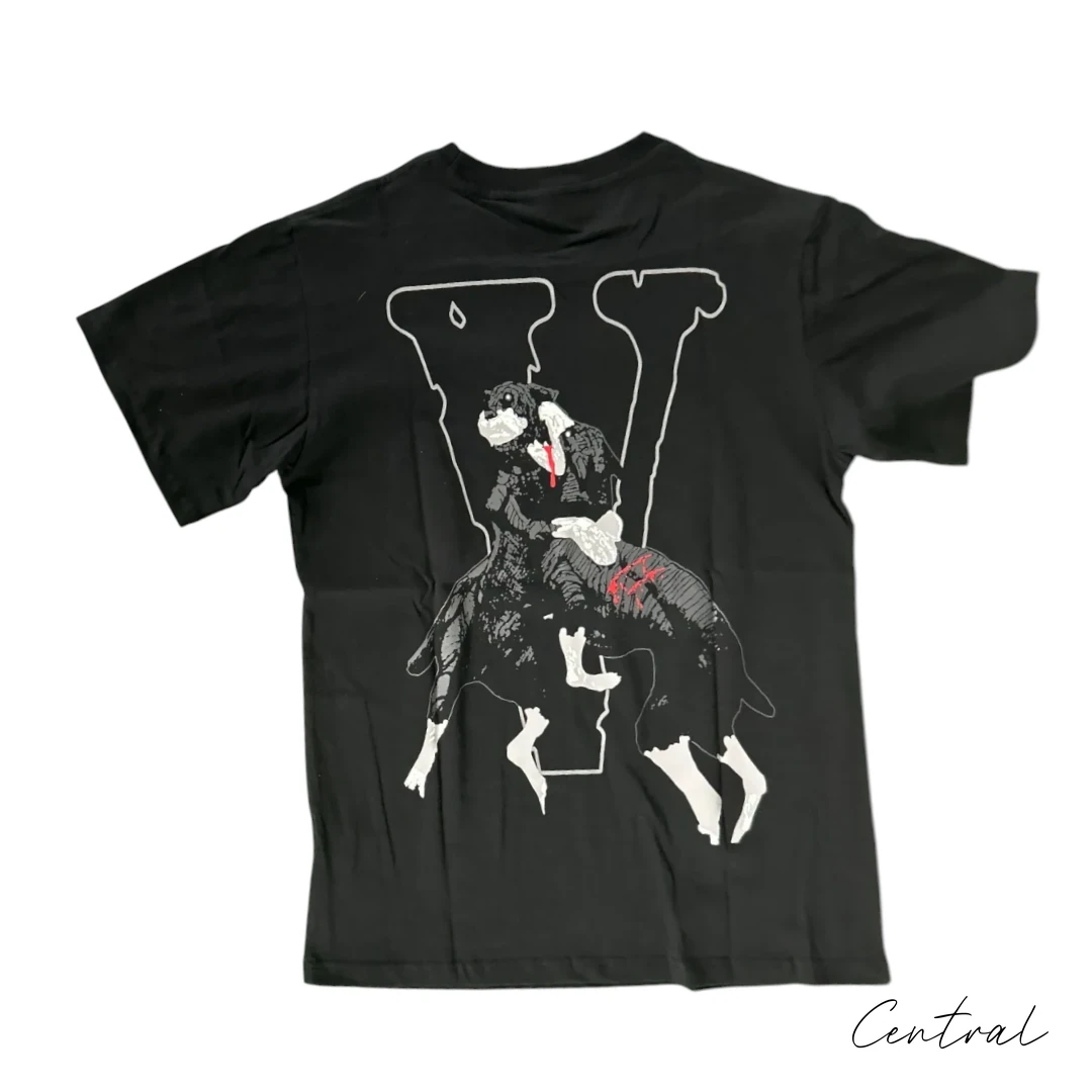 VLONE City Morgue Rider V T-Shirt - Black
