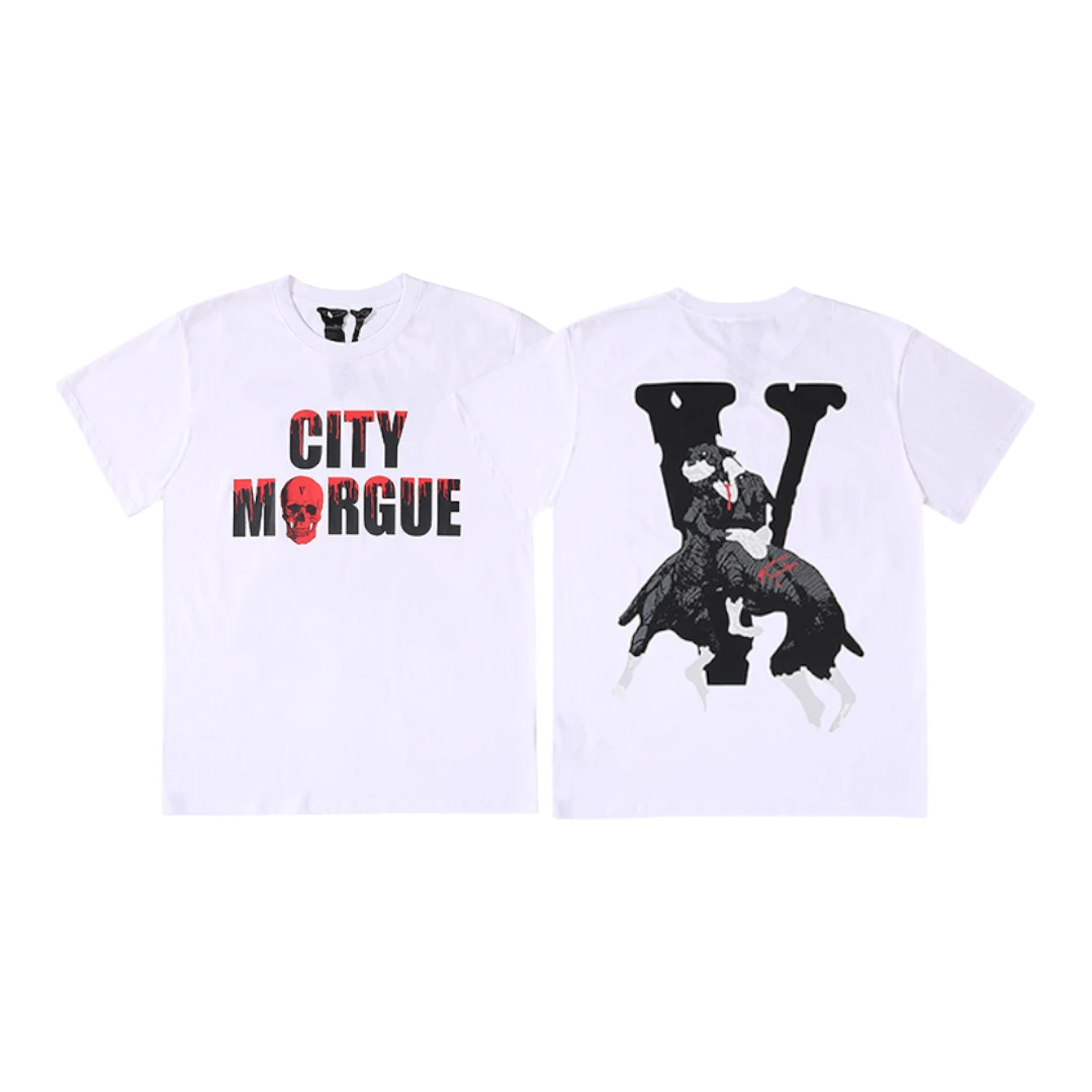 VLONE City Morgue Rider V T-Shirt - White