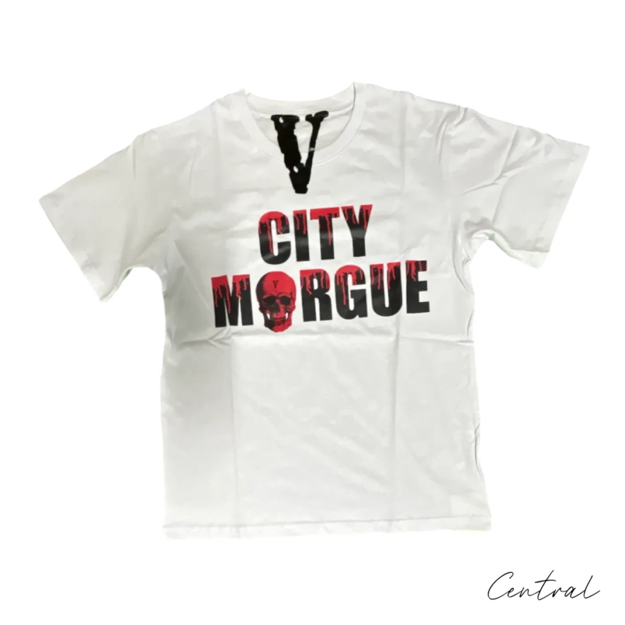 VLONE City Morgue Rider V T-Shirt - White