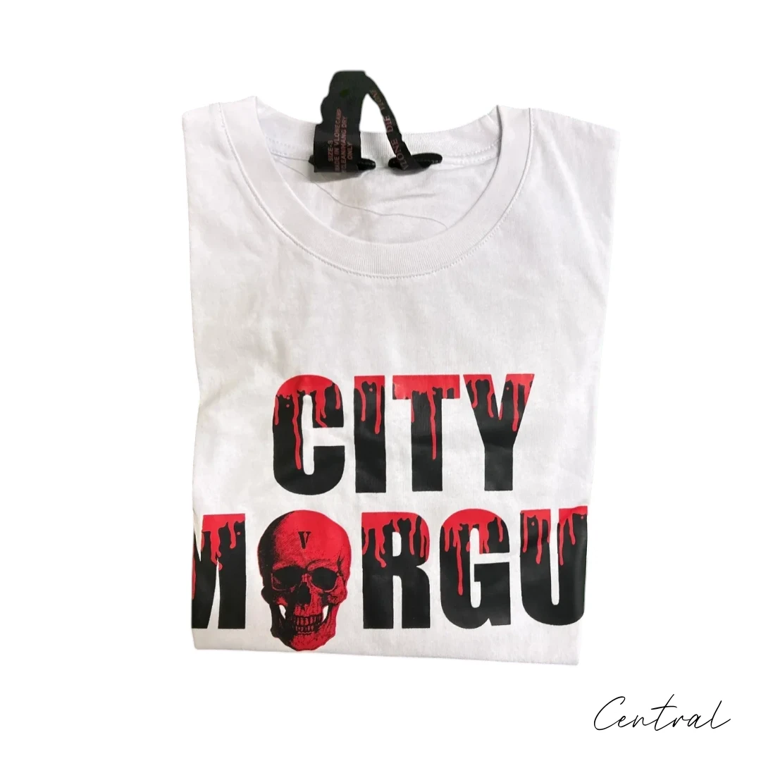 VLONE City Morgue Rider V T-Shirt - White