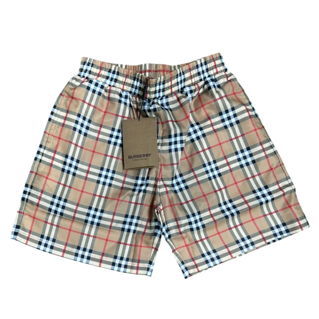 Burberry Vintage Check Swim Shorts - Beige