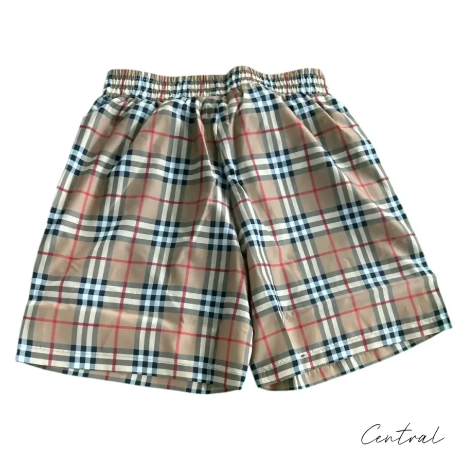 Burberry Vintage Check Swim Shorts - Beige - Image 2